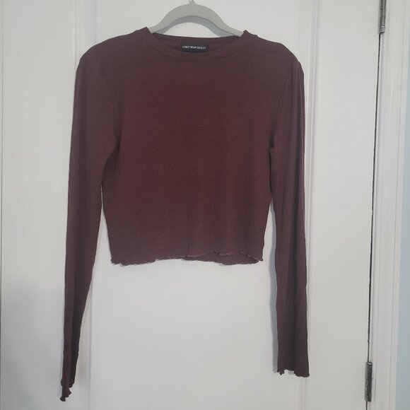 Lightweight cropped sweater - Picture 1 of 3